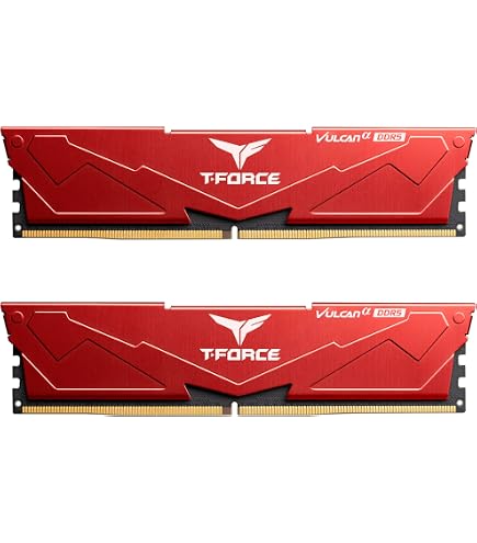 TeamGroup T-Force Vulcan Z 16GB DDR4 3200Mhz Gaming Memory (Red